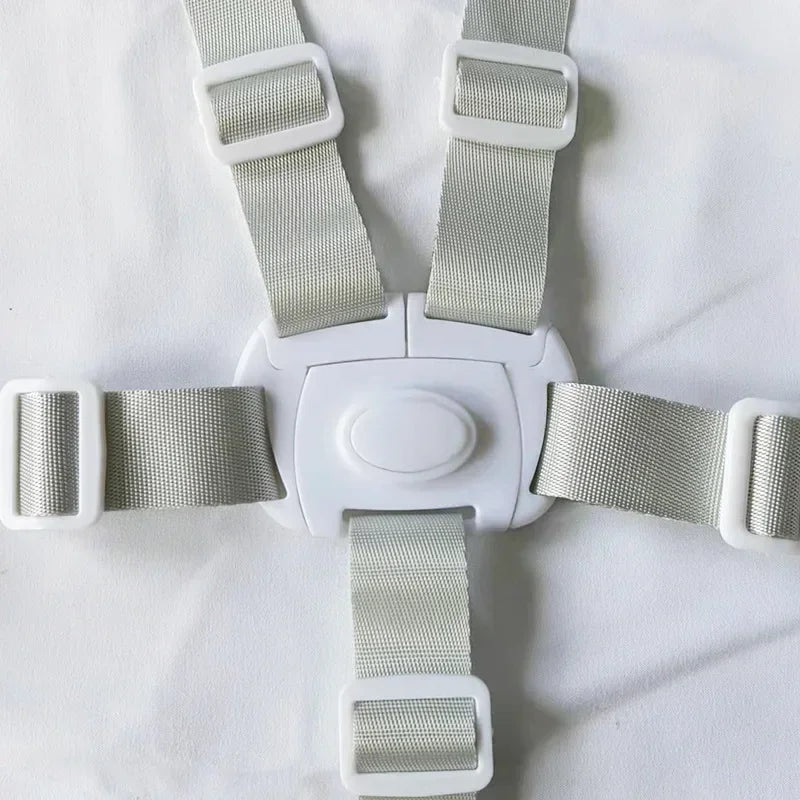 Portable Baby Dining Chair Fixed Belt Washable Baby High Seat Strap Outsidoor Infant Feeding Dinning Cover Seat with Safety Belt